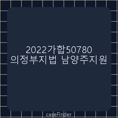 손해배상(기) - 의정부지방법원남양주지원